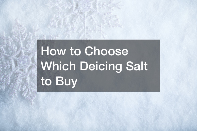 How to Choose Which Deicing Salt to Buy