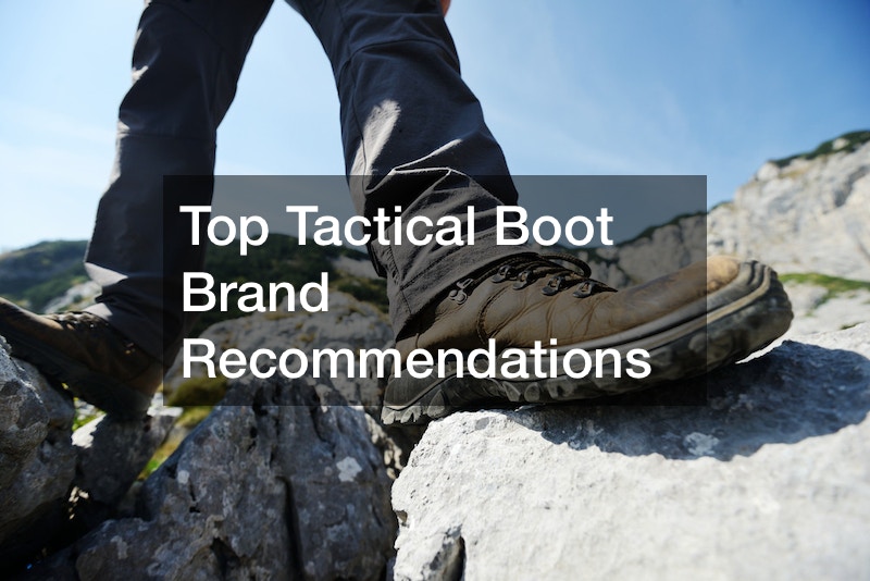 Top Tactical Boot Brand Recommendations